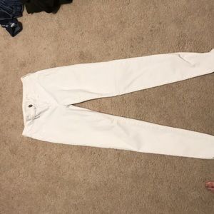 white jeans